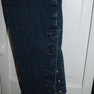 Genetic denim, The Dane, ankle snaps, skinny fit